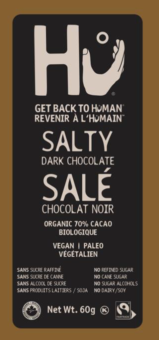 HU SALTY ORGANIC DARK CHOCOLAT